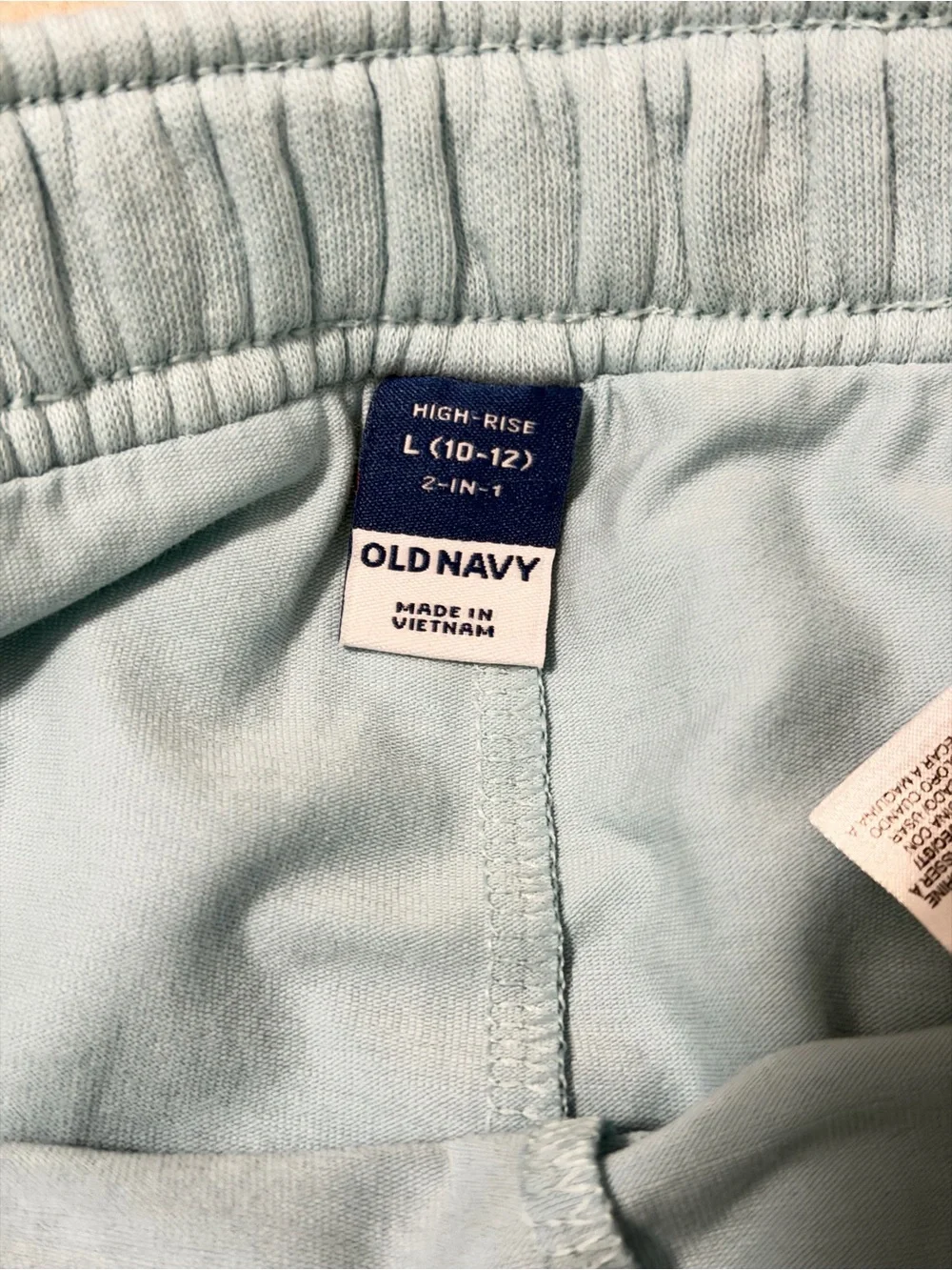 Old Navy Girls Blue Cargo Pocket Skort L 10/12